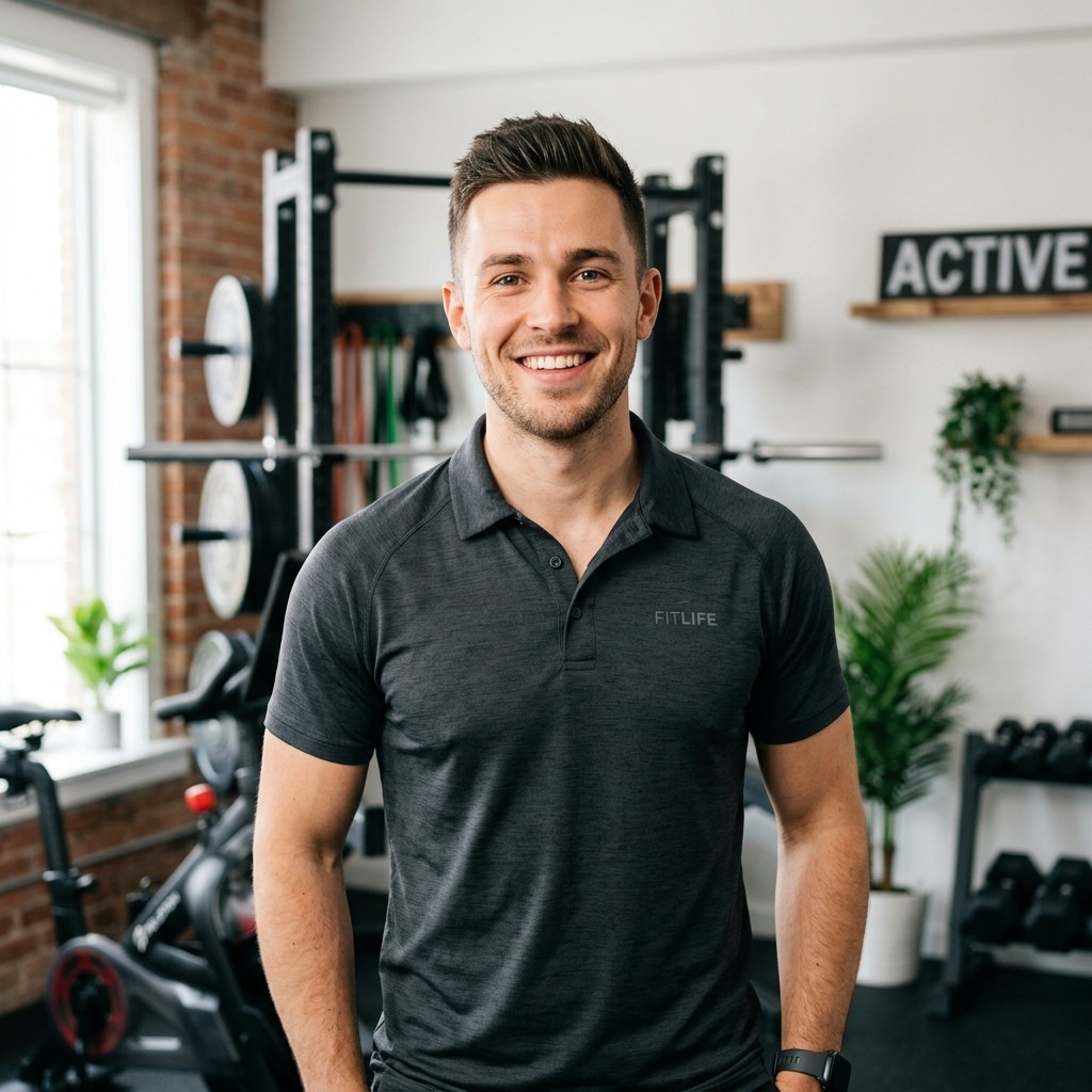Portrait of a fitness and lifestyle creator partner